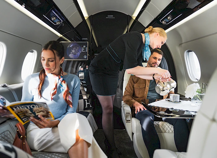 Interieur Praetor 600